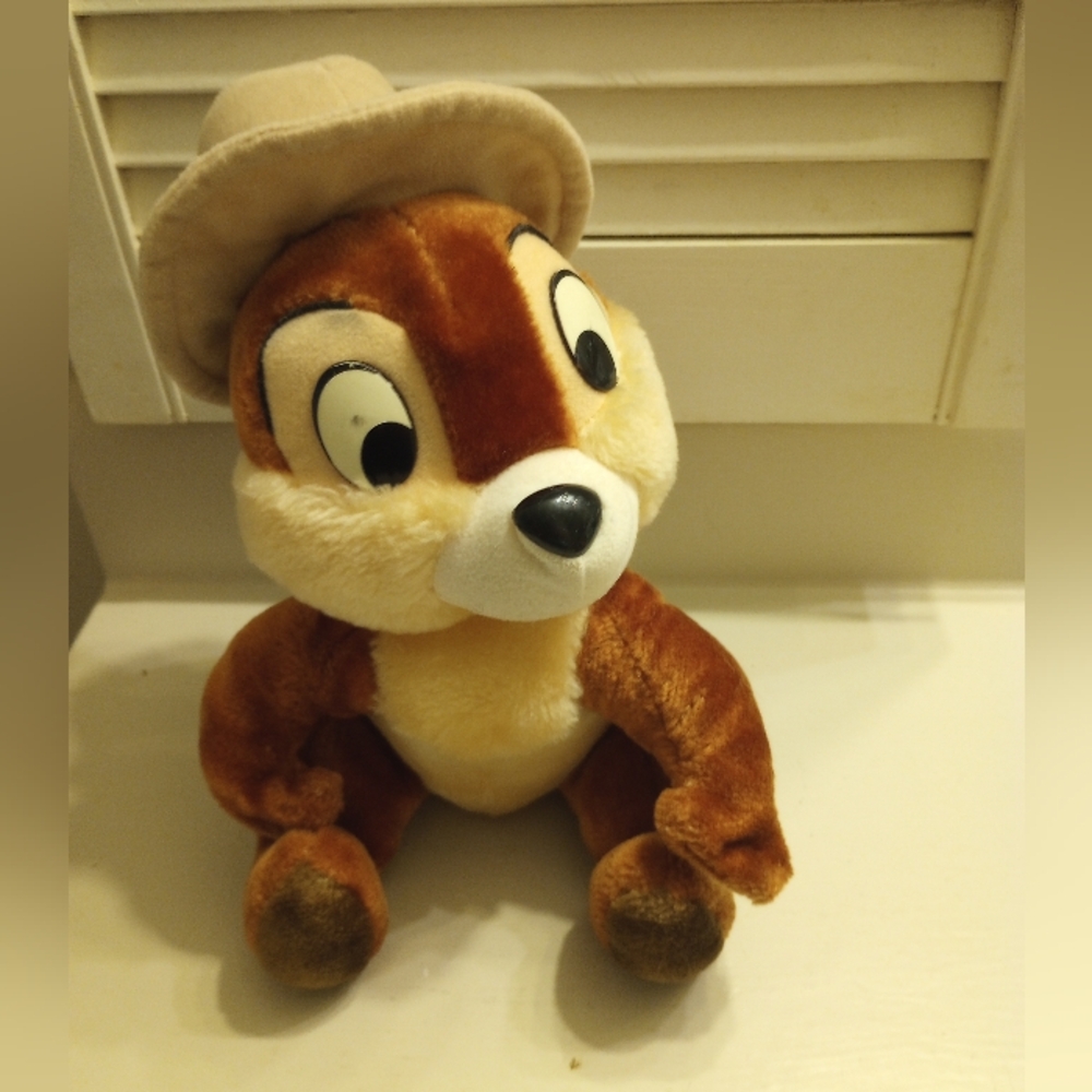 Walt Disney World Disneyland Vintage Chip And Dale Rescue Rangers Chip Plush